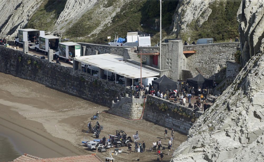 Rodatge de 'Juego de Tronos' a Zumaia