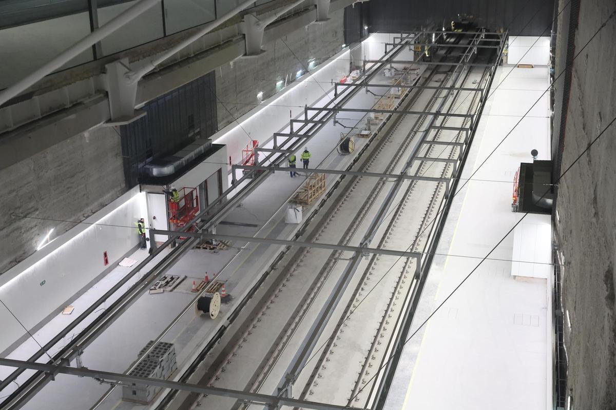Así están las obras del acceso ferroviario de Rodalies al aeropuerto de Barcelona-El Prat Así están las obras del acceso ferroviario de Rodalies al aeropuerto de Barcelona-El Prat