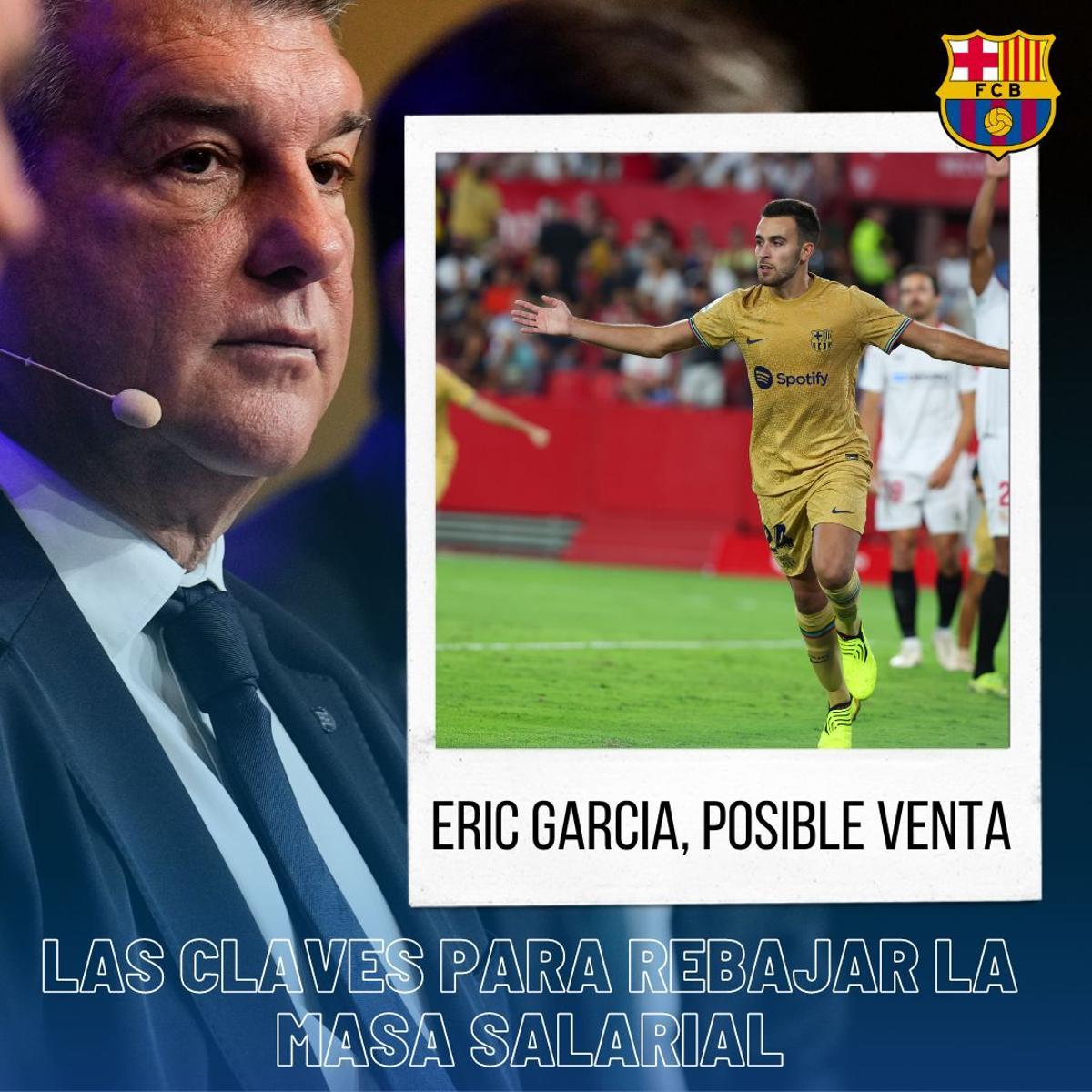 Eric Garcia no termina de tener oportunidades. La defensa azulgrana está rindiendo a un nivel espectacular y podría salir en busca de minutos.