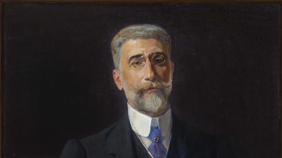 Restauración quadre Rafael Pastor en el Museu Benlliure.