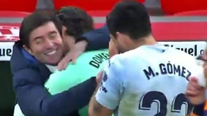 Jaume, Neto y Marcelino, la historia de un abrazo