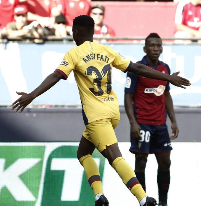 Les imatges de l'Osasuna - Barça