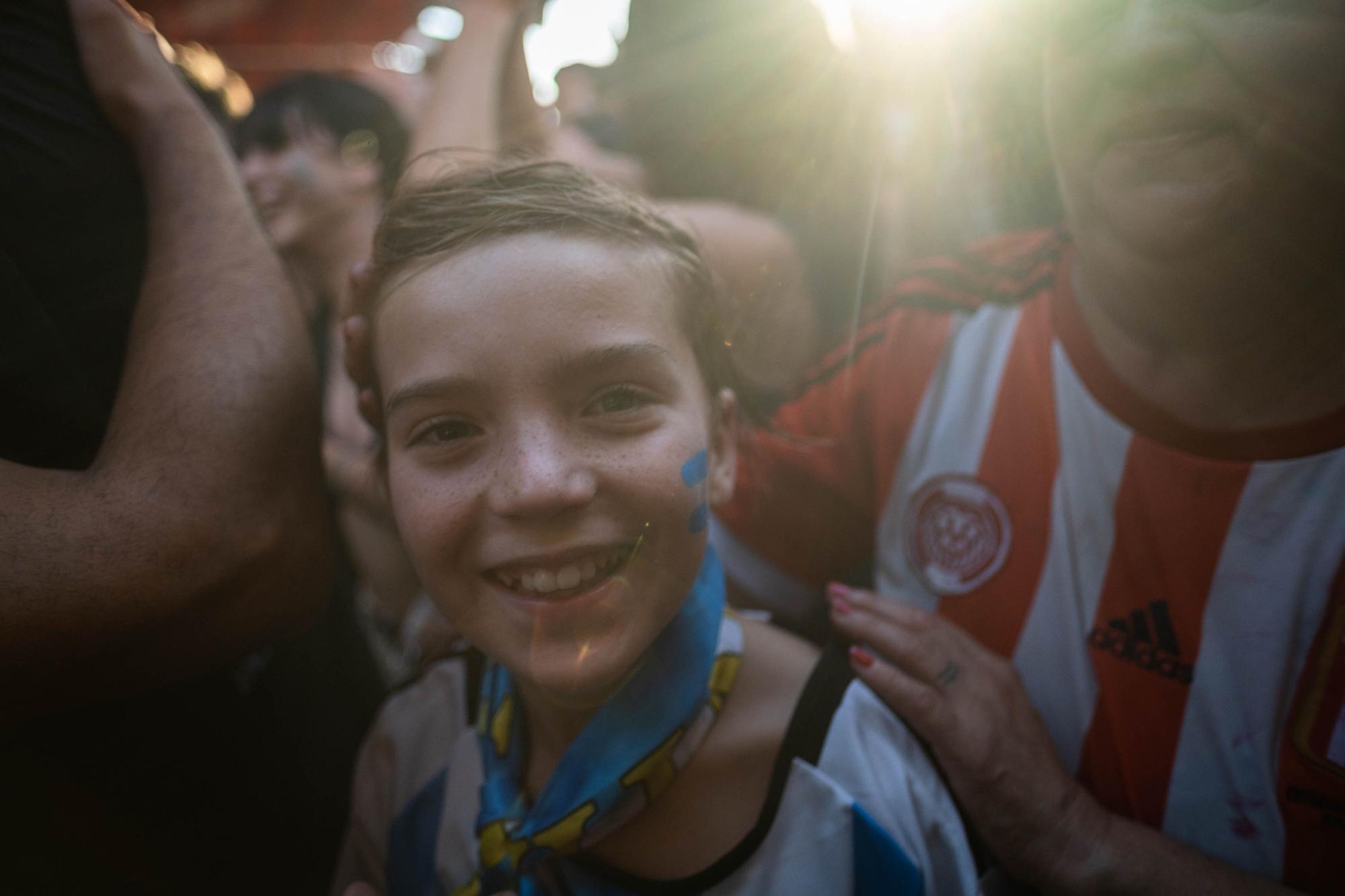Celebración del Mundial de los argentinos afincados en Tenerife