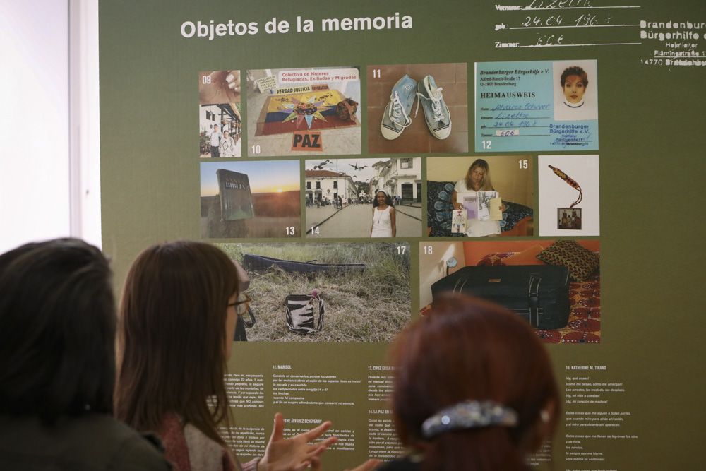 Exposición "Mujeres en el Exilio", en el centro Mario Monreal de Sagunt.