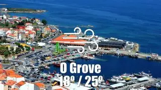 El tiempo en O Grove: previsión meteorológica para hoy, martes 15 de septiembre