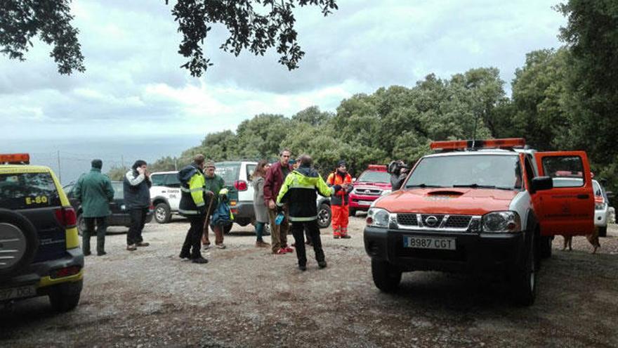 Más de 70 personas siguen buscando al ermitaño desaparecido en Valldemossa