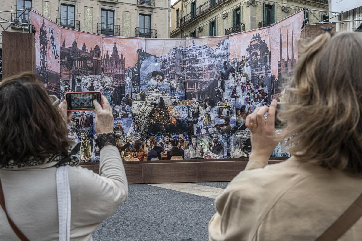 El pessebre de Barcelona obre al públic