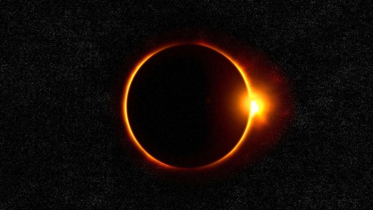 Imagen de archivo de un eclipse