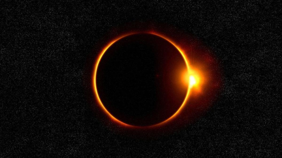 Imagen de archivo de un eclipse