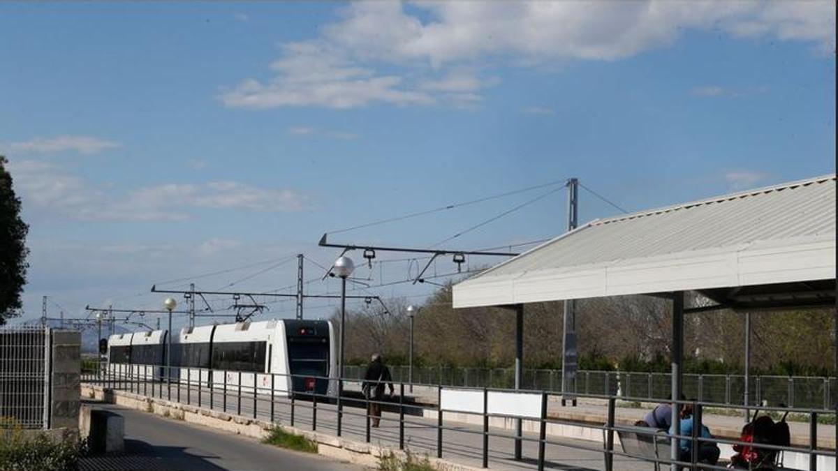 Imagen de archivo de la estación de Castelló, en la Ribera Alta.
