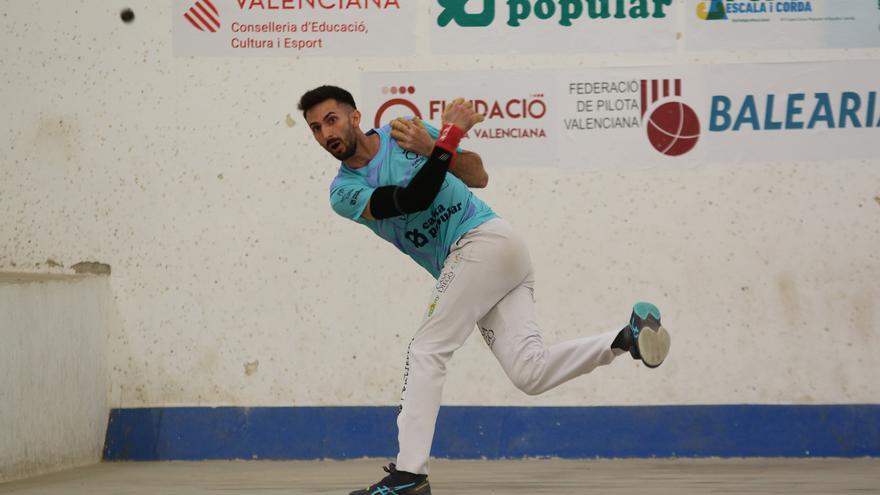 Copa Caixa Popular: un regal per a la vista en el trinquet de la Pobla