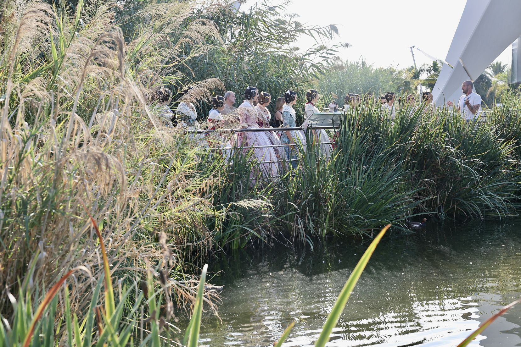 Cita de las candidatas a Fallera Mayor 2026 en l'Oceanogràfic