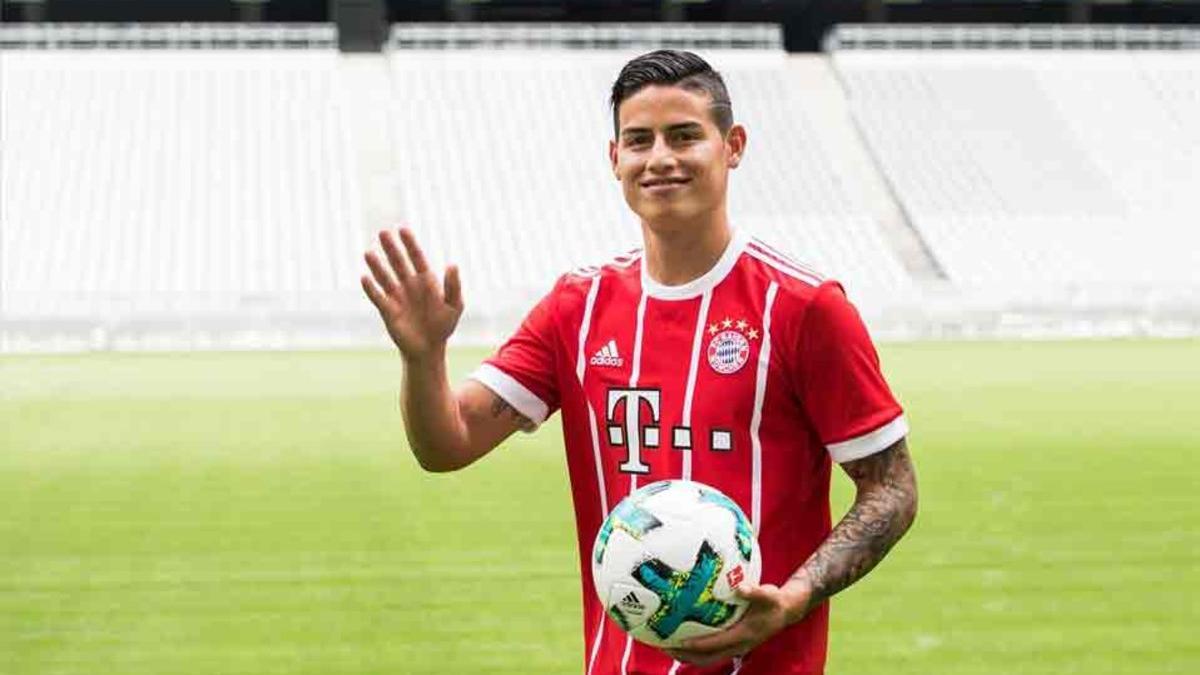 James Rodríguez, nuevo jugador del Bayern Múnich