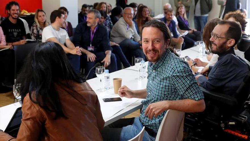 Podemos Aragón sigue callado y desaparece de la cúpula estatal