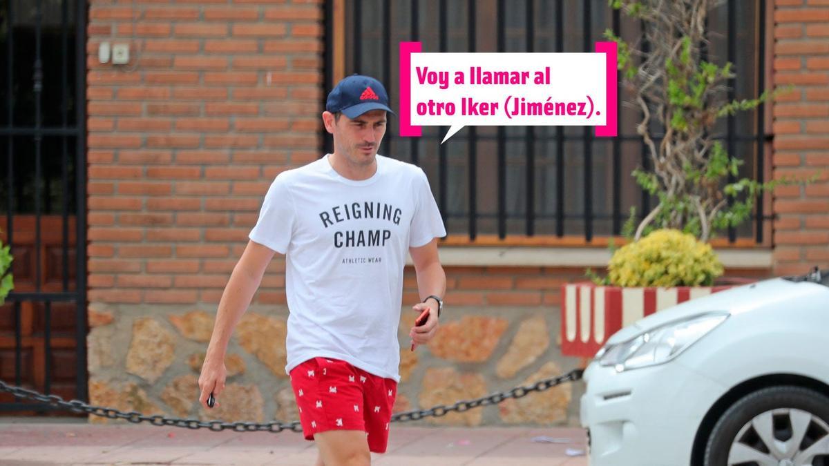 Iker Casillas pillado por los paparazzi por la calle