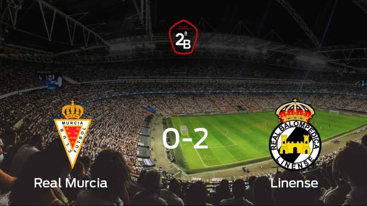 El Real Murcia pierde frente al Linense por 0-2
