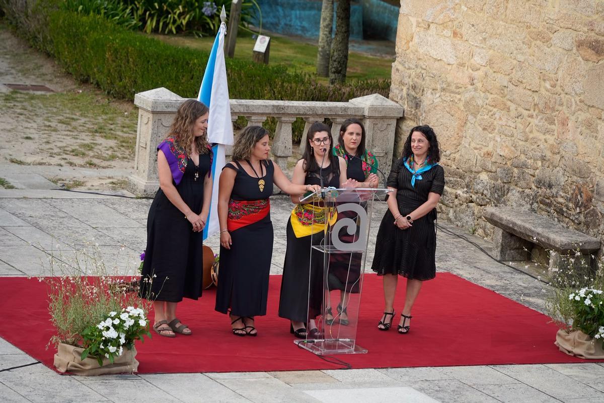 Las integrantes de Maianas durante su intervención.