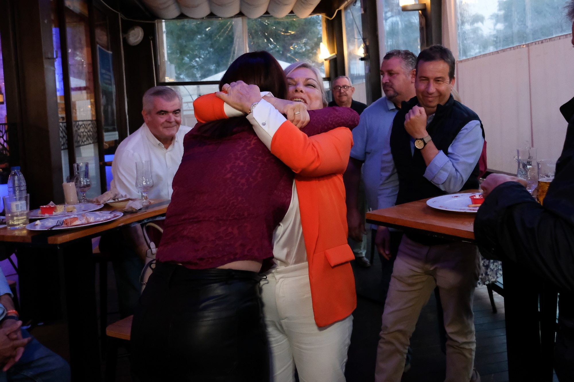 Imágenes de la noche electoral del 28M en Ciudadanos