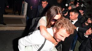 Victoria y David Beckham