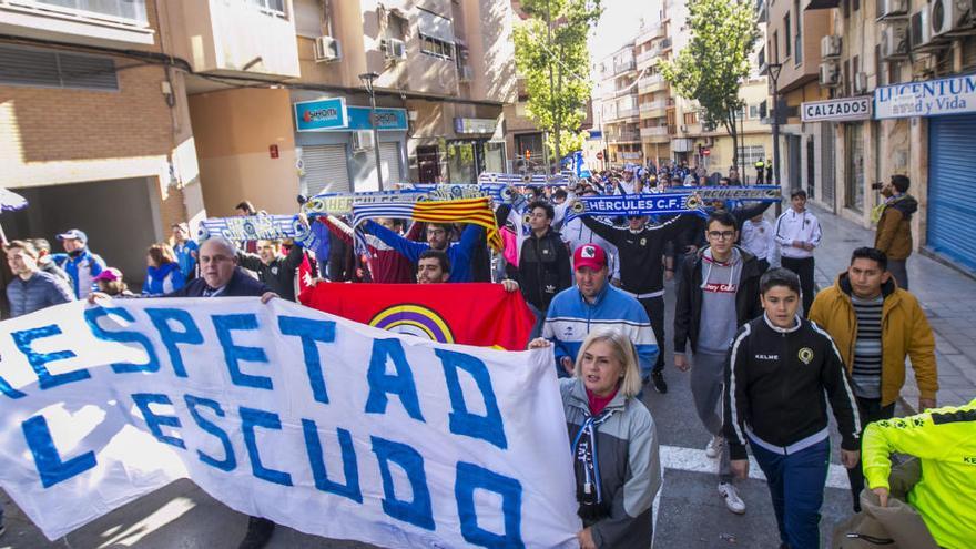 Protesta contra la gestión del consejo convocada el pasado 25 de enero por Unidad Herculana.