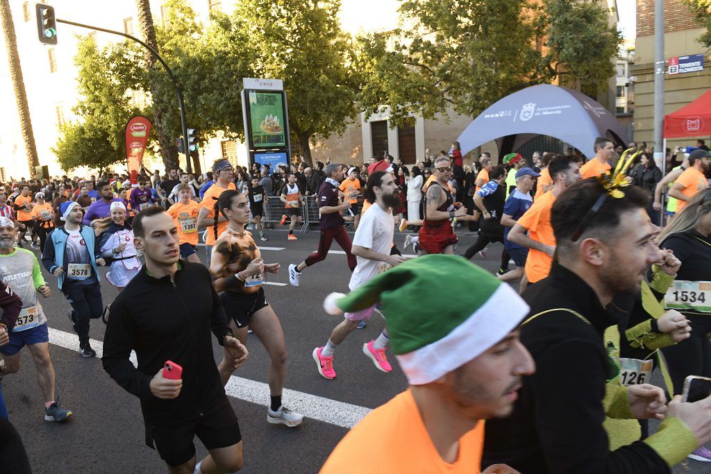 La San Silvestre 2025 en Murcia, en fotografías