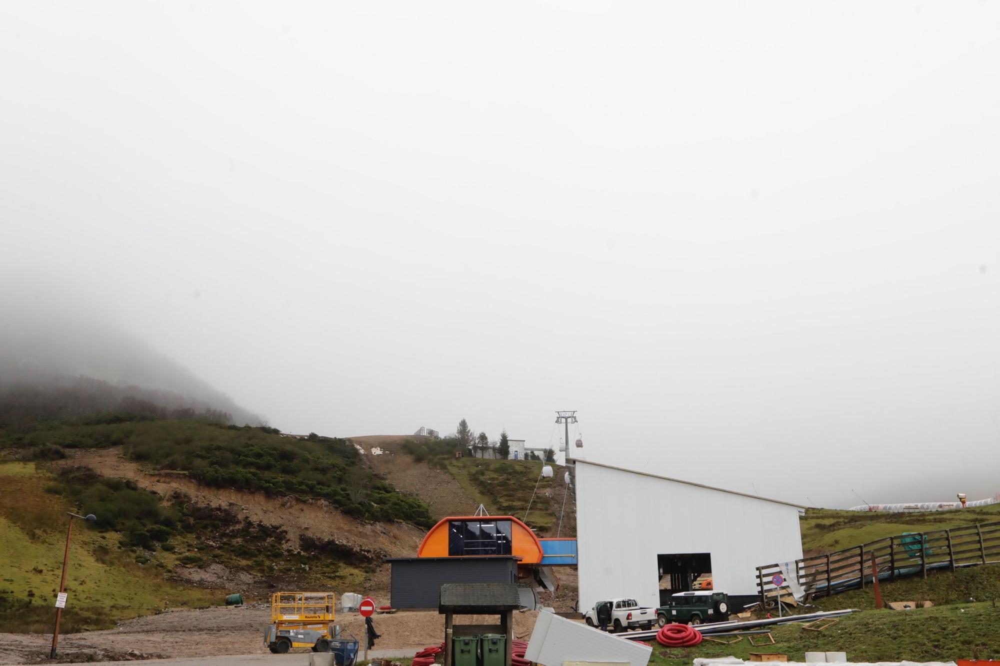 La nueva telecabina genera más espacio esquiable en Pajares