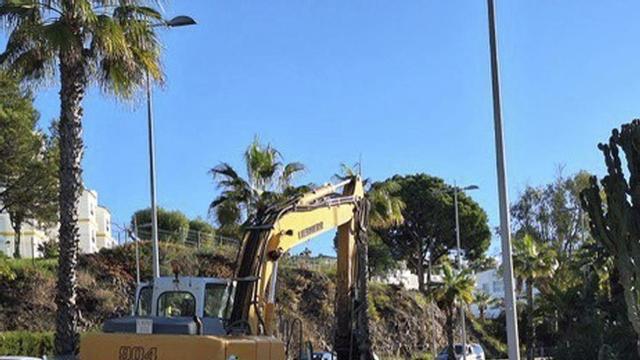 Las obras en Benalmádena comenzaron el pasado mes de noviembre. | L.O.