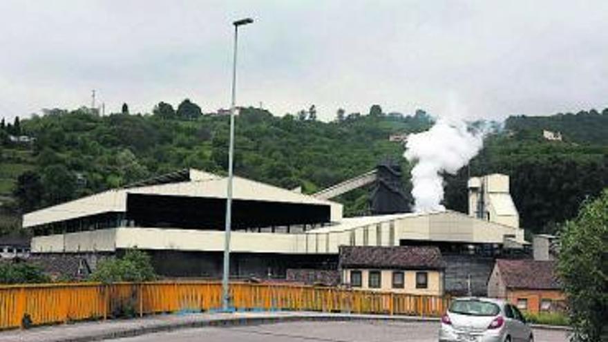 La planta de Química del Nalón en Ciaño.