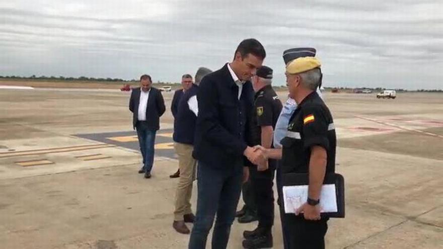 Sánchez visita este sábado las zonas afectadas de Alicante y Murcia