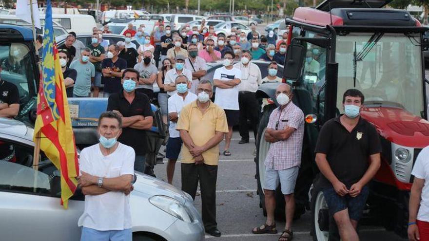 Agricultores de Castellón vuelven a las calles con los autónomos ante las pérdidas por el covid
