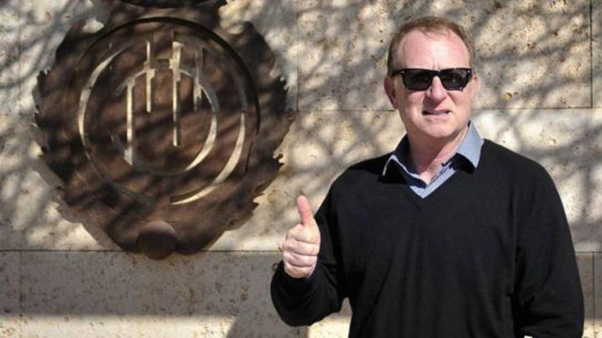 Robert Sarver, en una imagen en Son Bibiloni.