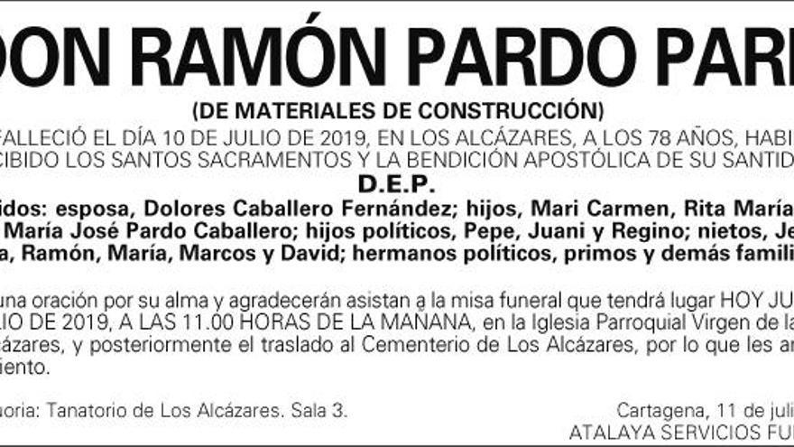 D. Ramón Pardo Pardo