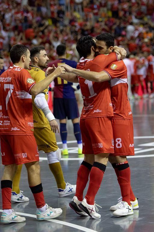 El Jimbee Cartagena celebra su segunda luga consecutiva