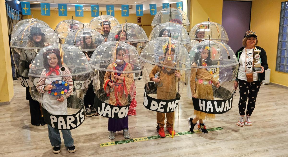 Un grupo participante en la pasada edición del concurso.