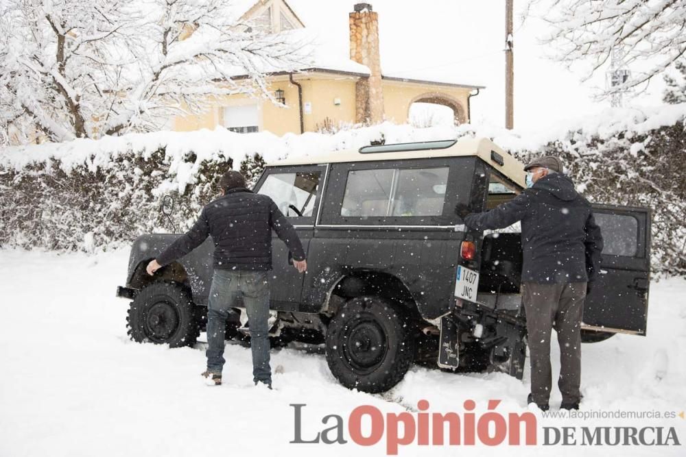 Nieve en el Noroeste de la Región