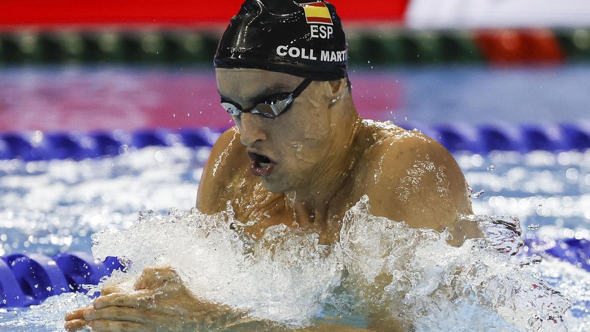 Carles Coll, durante la final.