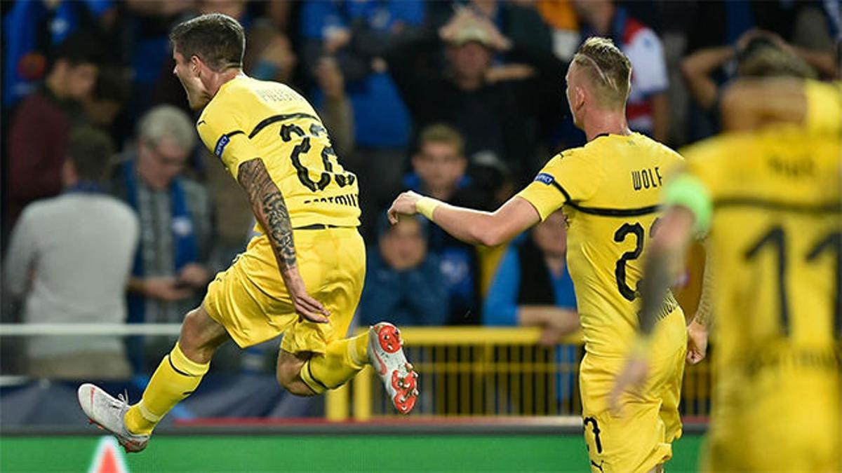 Pulisic da la primera victoria al Dortmund (0-1)
