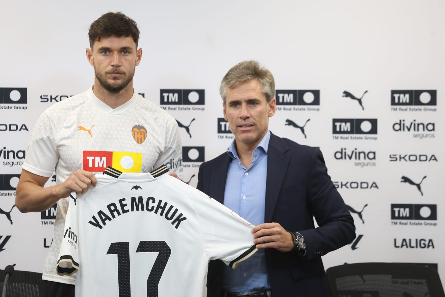 La presentación de Yaremchuk, el nuevo fichaje del Valencia CF