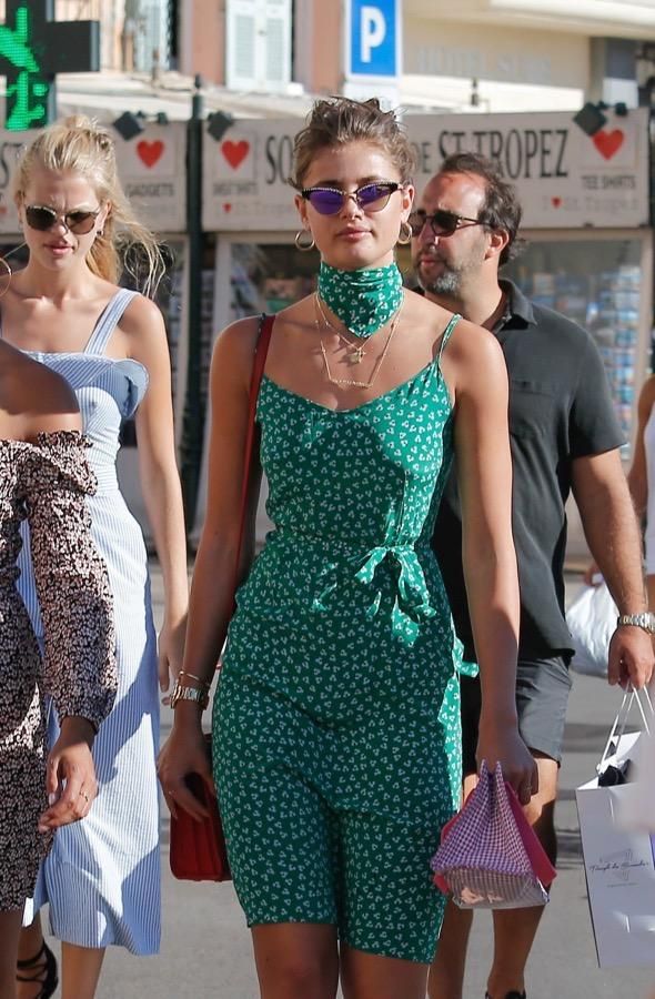 Taylor Hill se suma a las vacaciones en St Tropez