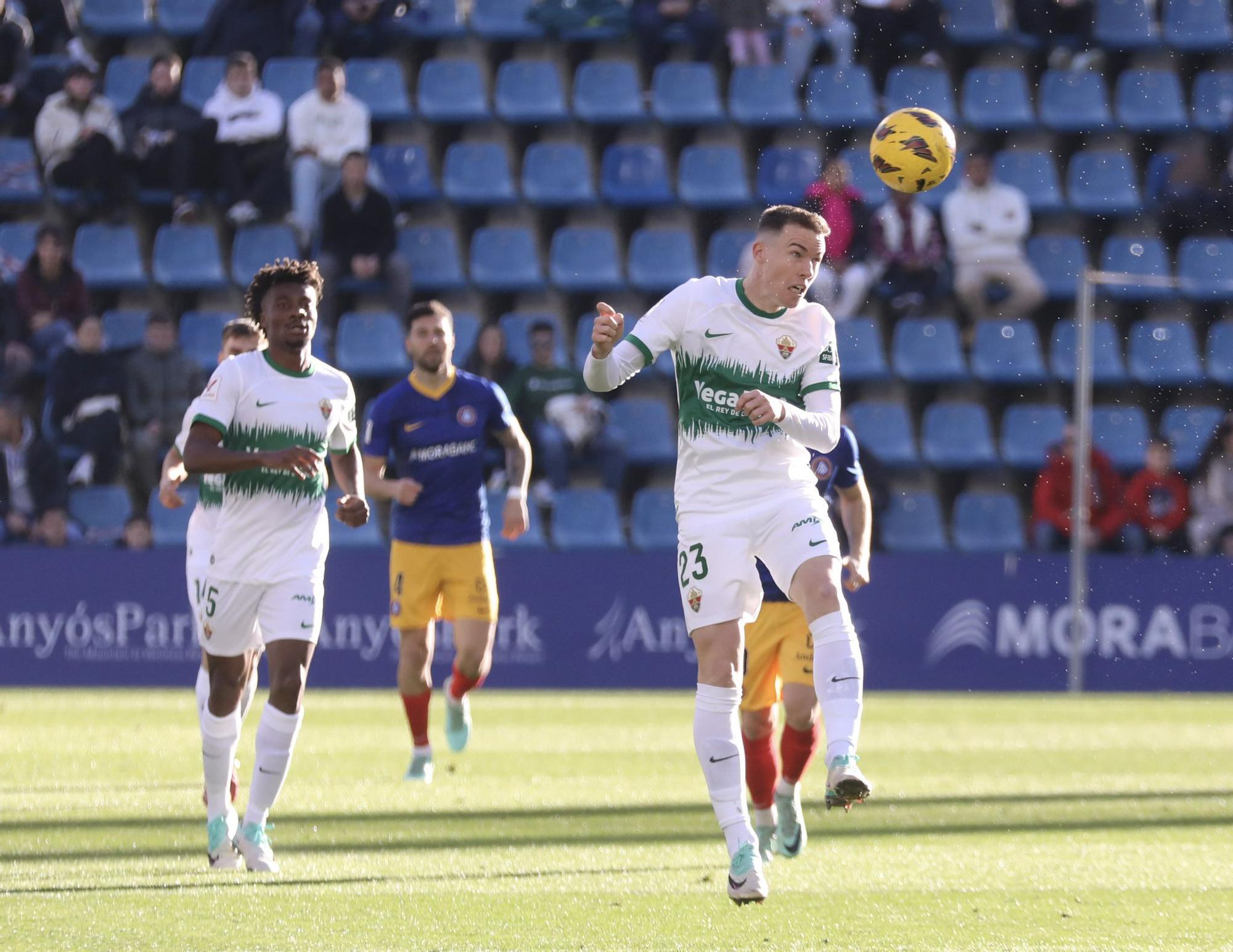 Así ha sido el partido entre el FC Andorra y Elche CF