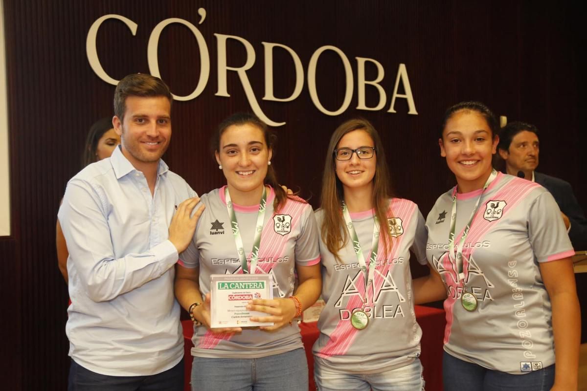 Los premios de la Cantera de Diario Córdoba.