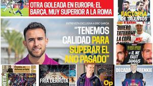 Estas son las portadas de la prensa deportiva de hoy