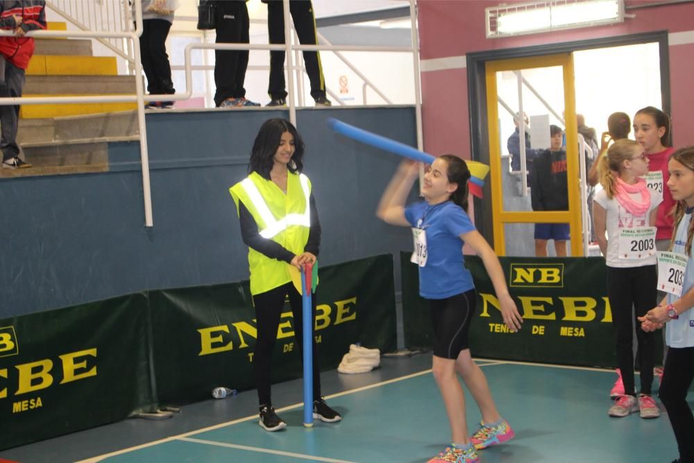 Final de Atletismo en edad escolar