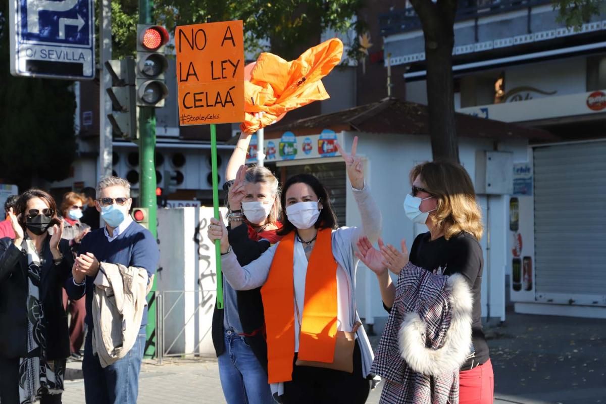 Caravana contra la 'ley Celaá'