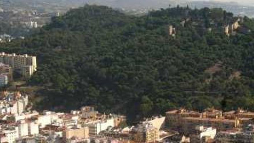 Monte Gibralfaro de Málaga.