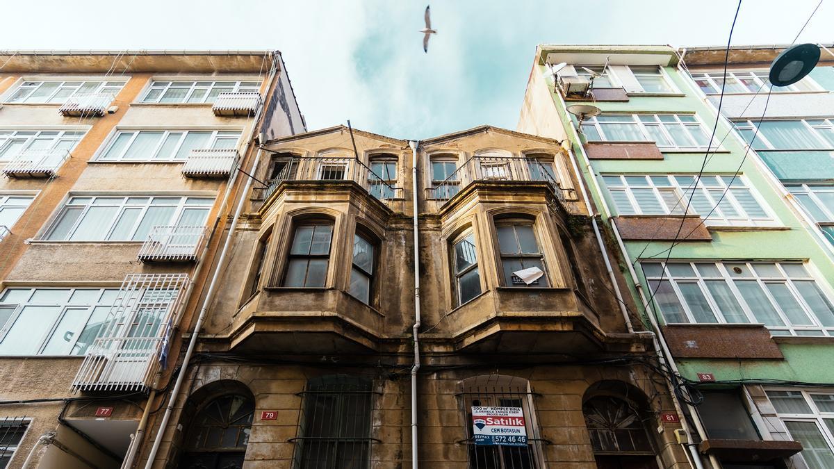 Edificios en Estambul.