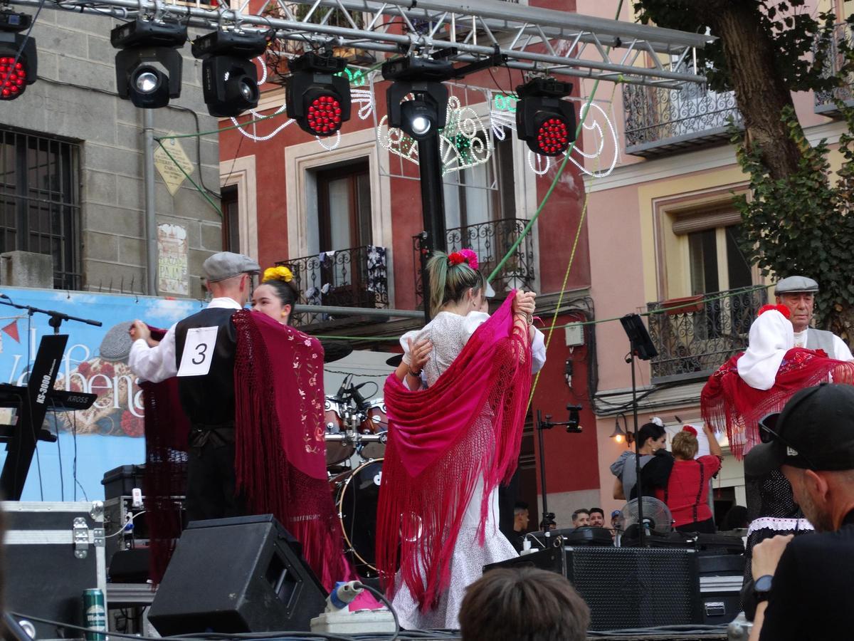 Concurso de chotis en las Fiestas de la Virgen de la Paloma
