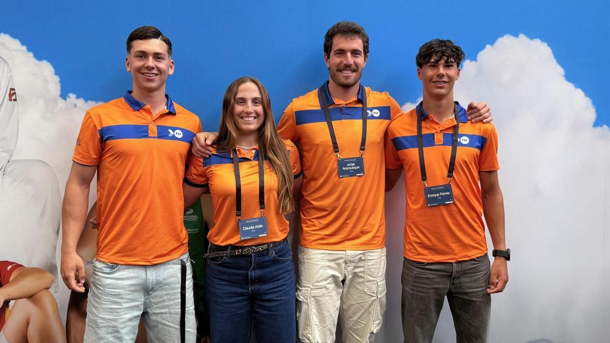 El Club Nàutic Santa Pola reforça la seua presència en el Projecte FER 2026 amb quatre esportistes becats