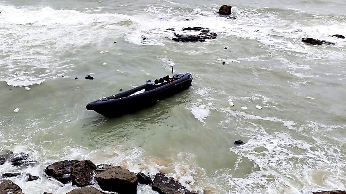 imagen de una narcolancha.