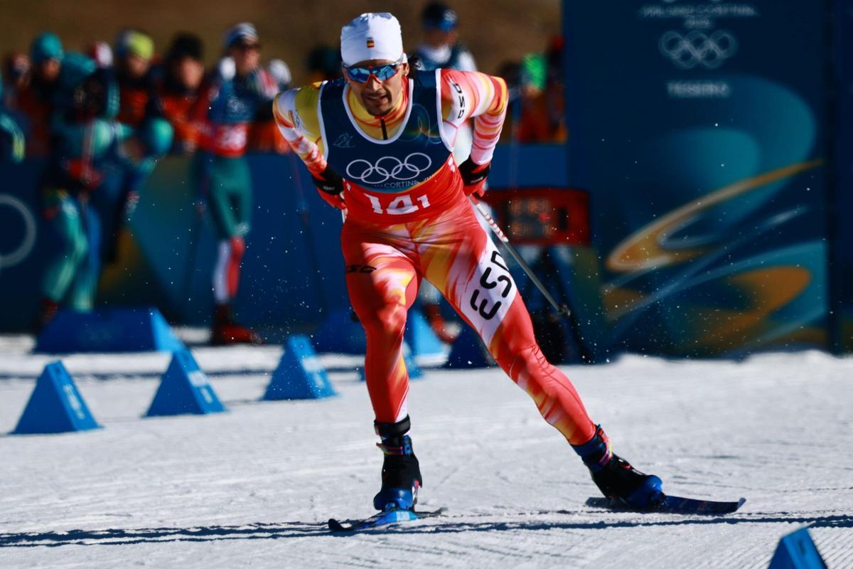 Jaume Pueyo en una imatge d'arxiu de la seva participació als Jocs